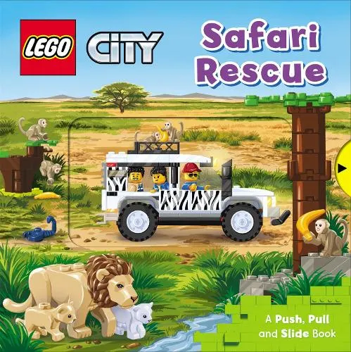 City: Safari Rescue: A Push, Pull and Slide Book