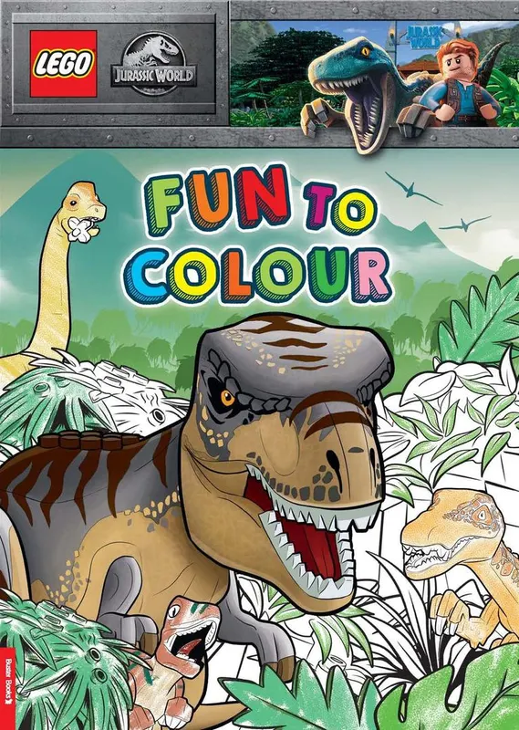 Jurassic World: Fun to Colour