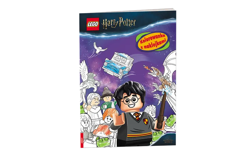 Harry Potter: Kolorowanka z Naklejkami