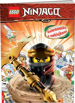 Ninjago: Kolorowanka z Naklejkami