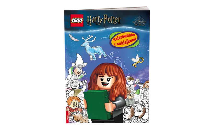 Harry Potter: Kolorowanka z Naklejkami