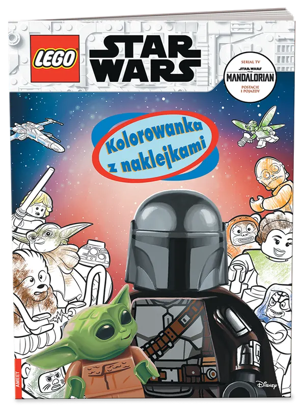Star Wars: Kolorowanka z Naklejkami
