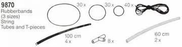 Pneumatic Rubber Bands and Pneumatic Tubing