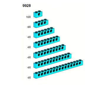 Beams (blue)
