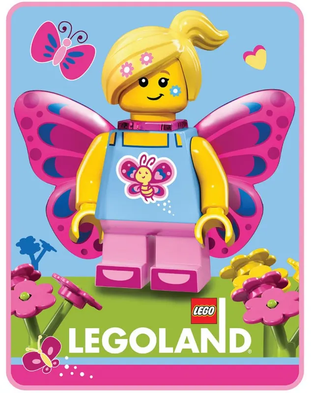 LEGOLAND Butterfly Beauty Throw