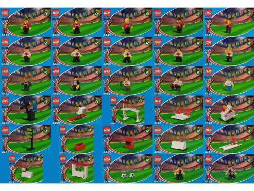 Japanese Coca-Cola Soccer collection sets 4443 thru 4472