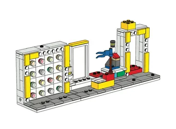 LEGO Store Minifigure Stand