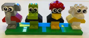 LEGO Fabuland Tribute Characters