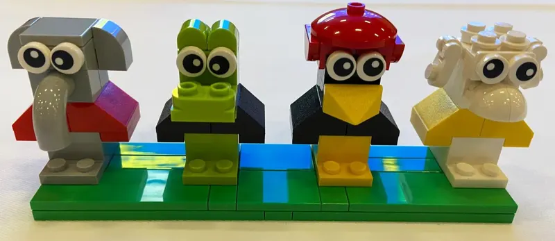 LEGO Fabuland Tribute Characters