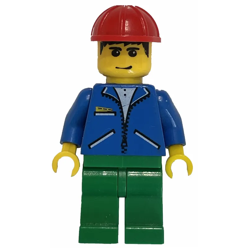 Blue Torso, Green Legs, Red Hat