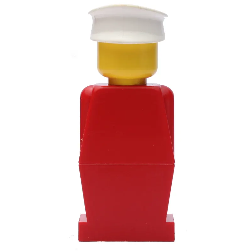 LEGOLAND Red Torso, Red Legs, White Hat