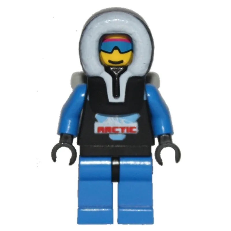 Arctic Crew, Black, Hood