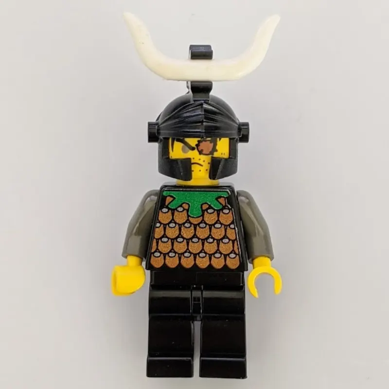 Knight (Knights Kingdom I) - Gilbert the Bad, Black Helmet, Horn