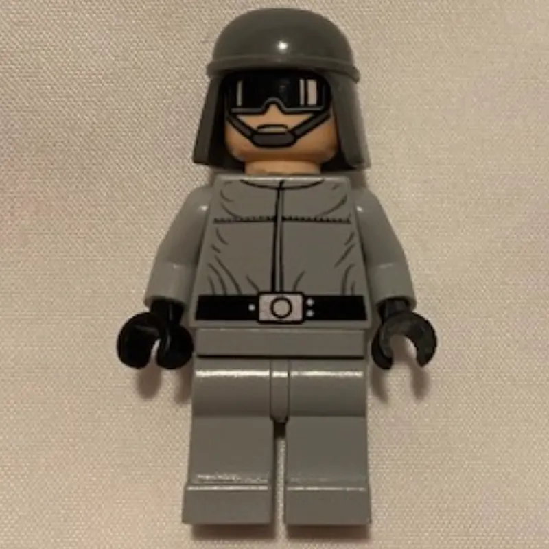 Imperial AT-ST Driver, Plain Helmet, Printed Visor
