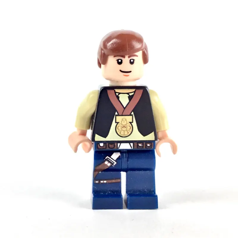 Han Solo, Printed Medal, Black Vest