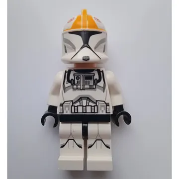 Clone Pilot, Phase I Armor, Black Eyes, Printed Legs