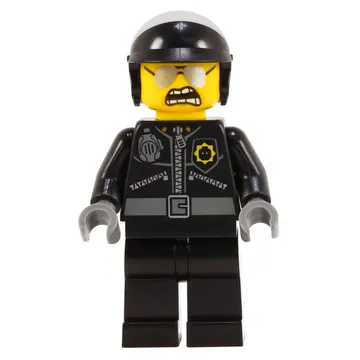 Bad Cop / Good Cop with Wide Angry Mouth
