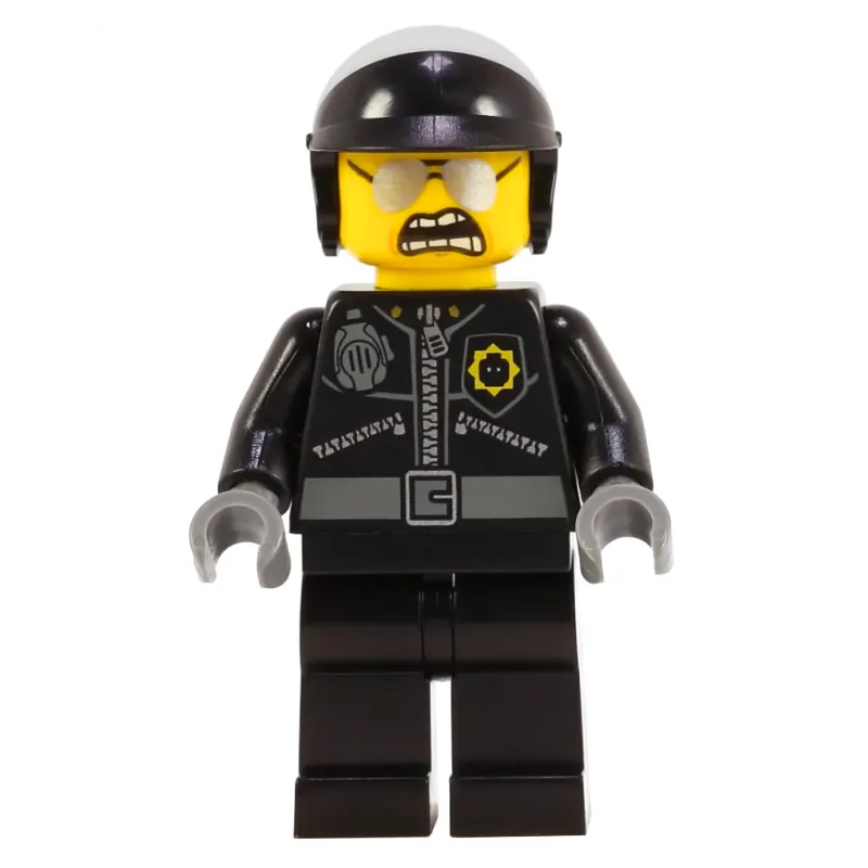 Bad Cop / Good Cop with Wide Angry Mouth