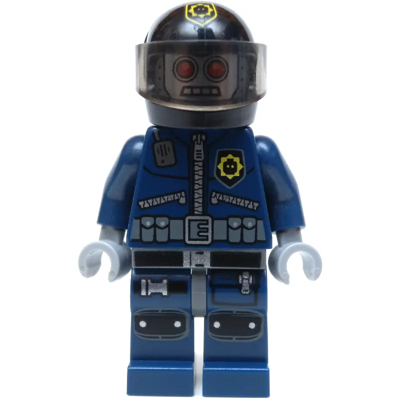 Robot Police with Helmet