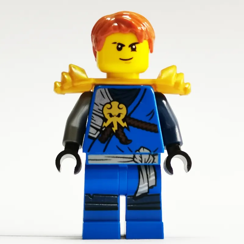 Jay in Honor Robes with Hair and Pearl Gold Shoulder Armour (Day of the Departed)