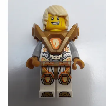 Lance Richmond with Hair and Shoulder Armor