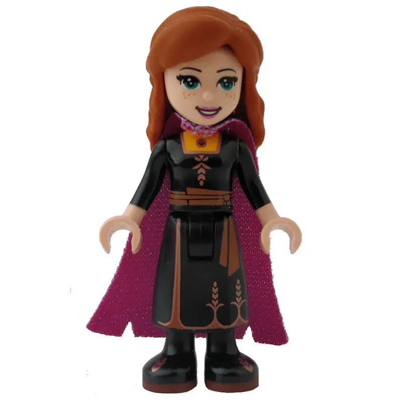 Anna - Black Dress, Cape