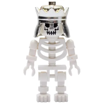 Skeleton, Evil Face, Crown