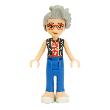 Dottie - Black Jacket, Blue Trousers