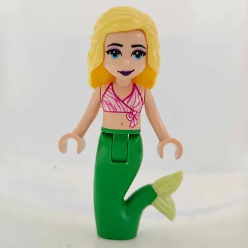 Chloe - Pink Bikini, Fish/Mermaid Tail