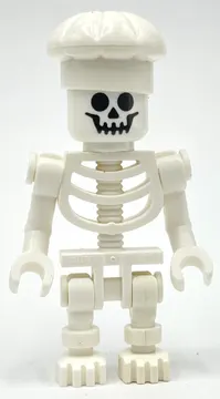 Skeleton, Standard Face, Chef Hat