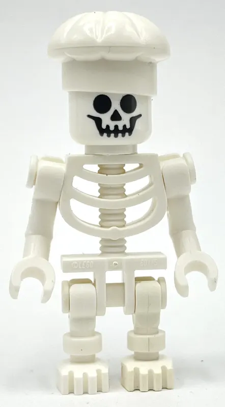 Skeleton, Standard Face, Chef Hat