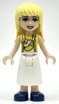 Stephanie - Yellow Top, White Apron