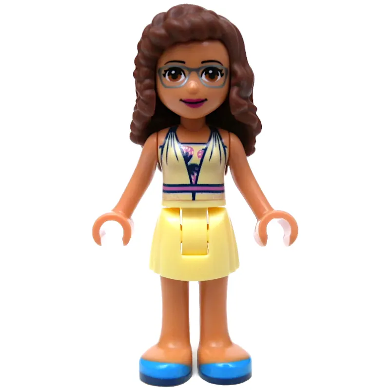 Olivia - Bright Light Yellow Top, Bright Light Yellow Skirt