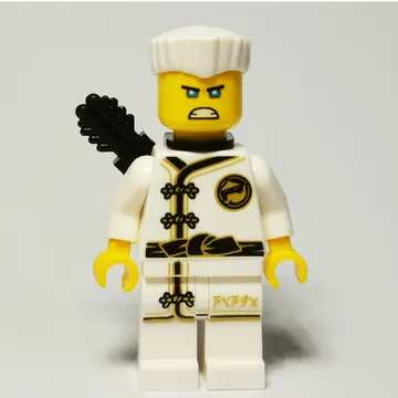 Zane in White Training Gi