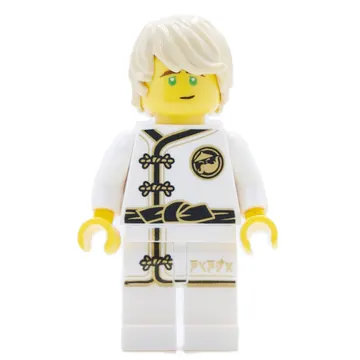 Lloyd in White Training Gi