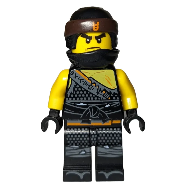 Cole with Orange Asian Symbol on Head Wrap (Hunted)