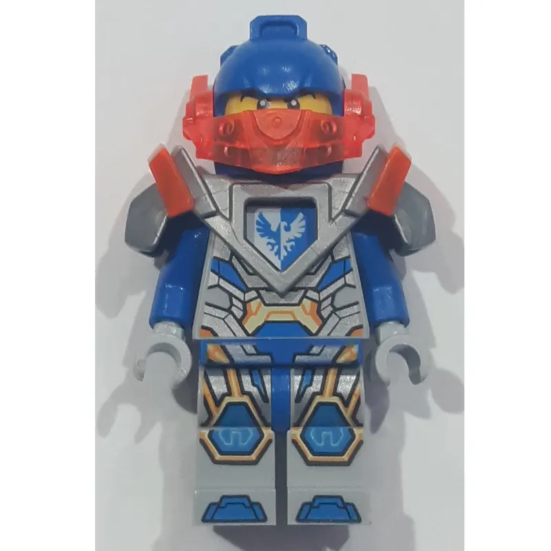 Clay Moorington with Trans-Orange Visor and Silver Armor
