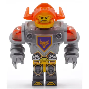 Axl with Trans-Neon Orange Visor
