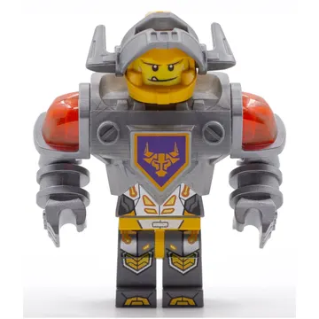 Axl with Flat Silver Torso