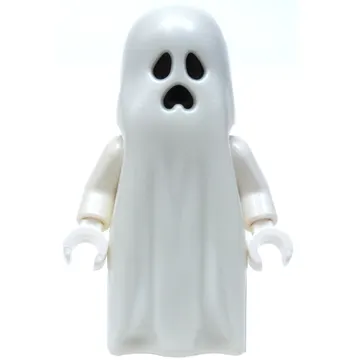 Ghost with Open Mouth and Brick Built Legs