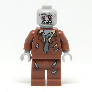 Zombie in Reddish Brown Suit