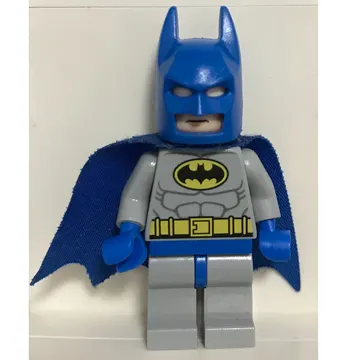 Batman, Light Bluish Gray Suit, Blue Cowl and Cape