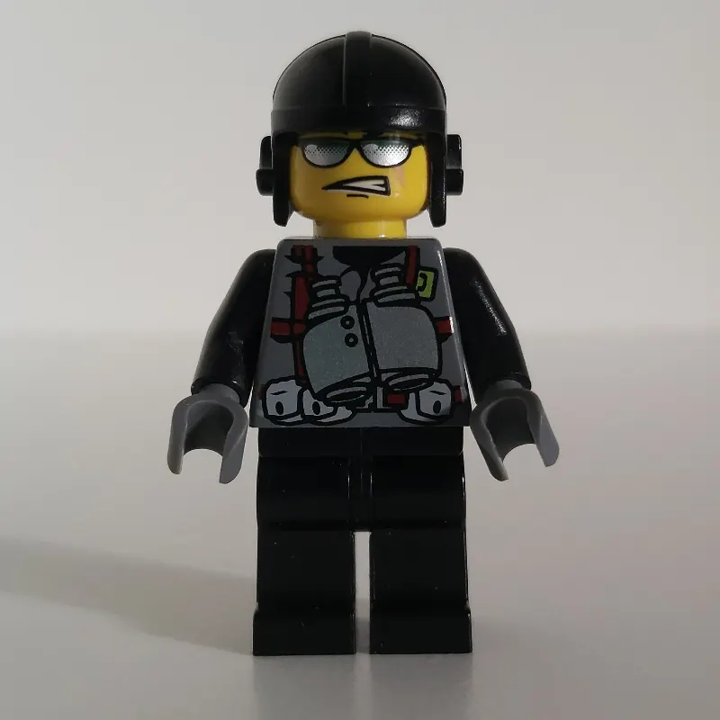Viper with Binoculars Hanging Round Neck