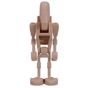 Battle Droid, Two Bent Arms, 1 x 2 Plate on Back