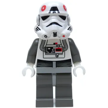 AT-AT Driver, White Uniform, Plain Yellow Head