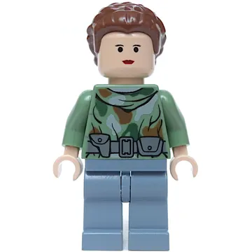 Princess Leia, Endor Outfit, Sand Green Top