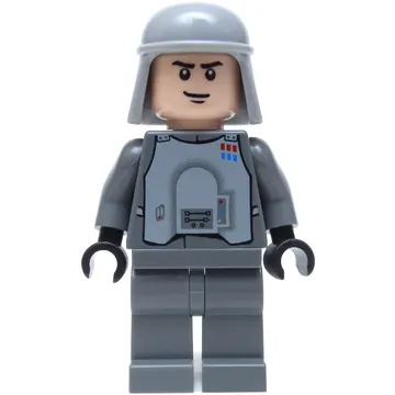 Imperial Officer / Captain / Commandant / Commander, Battle Armor, Dark Bluish Gray Hips