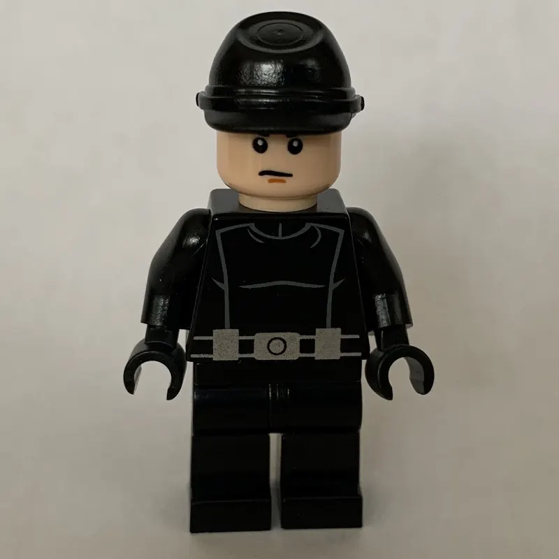 Imperial Crew / Pilot, Black Uniform, Cavalry Cap, Black Hands