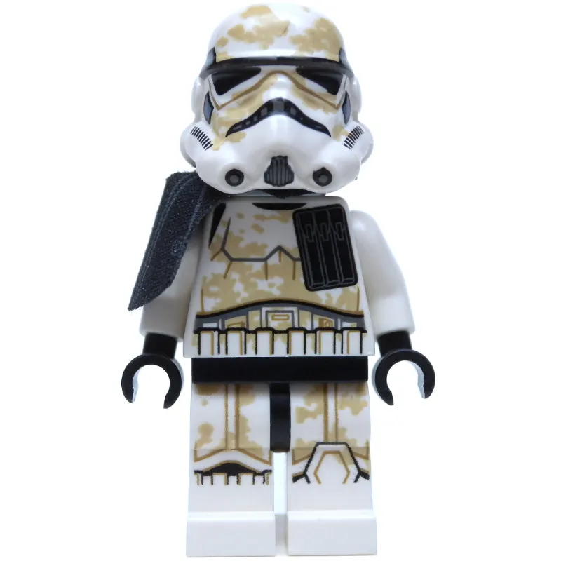 Sandtrooper, Black Pauldron, Neck Bracket with Single Stud