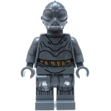 RA-7 Protocol Droid, Dark Bluish Gray